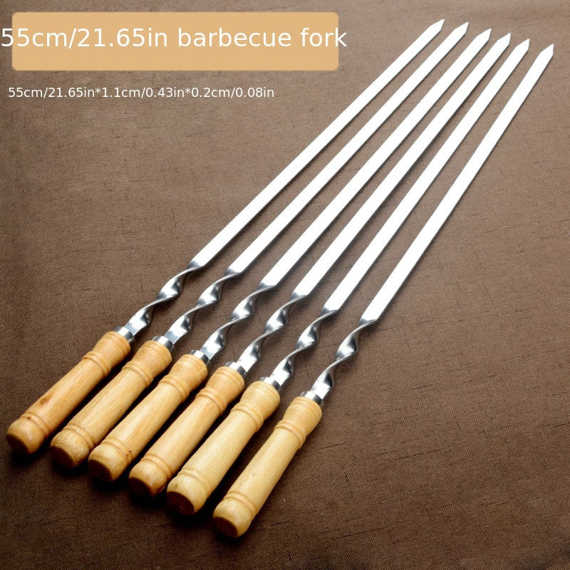 6 grill skewers