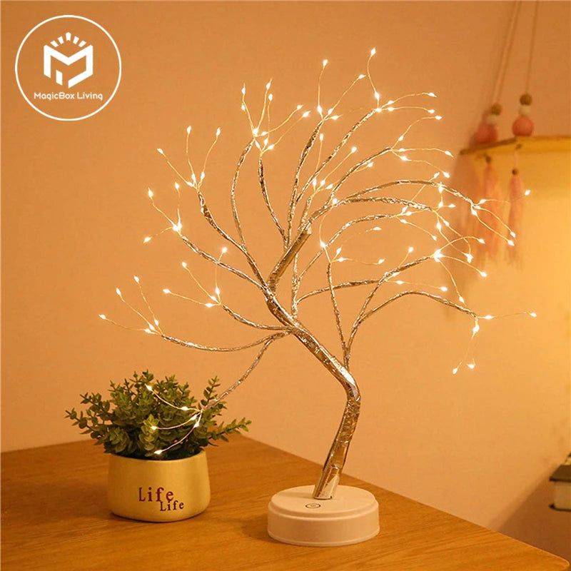 Bonsai-LED-Lampe