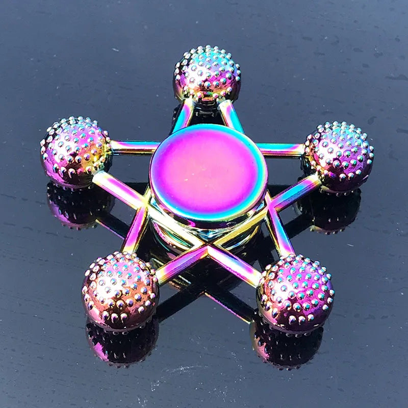 Spinner de metal colorat