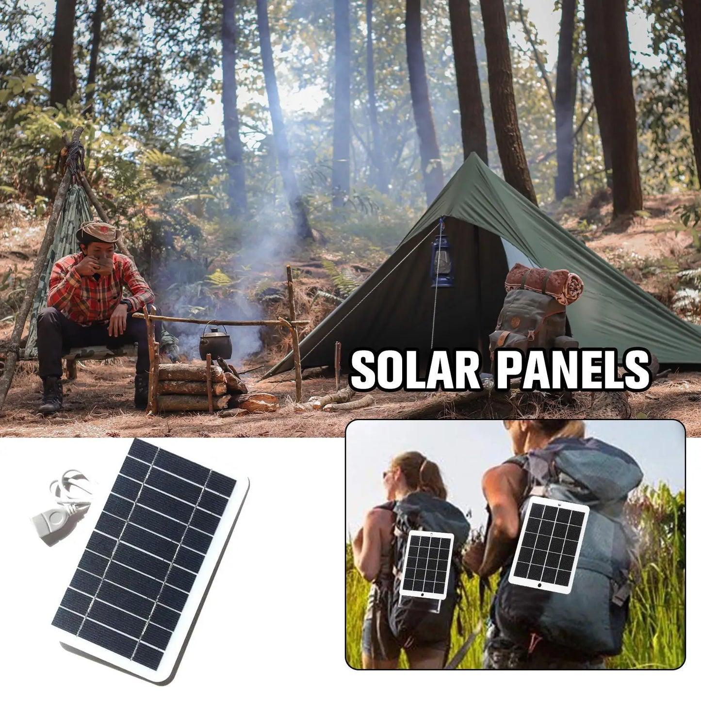 Solarpanel für Gadgets