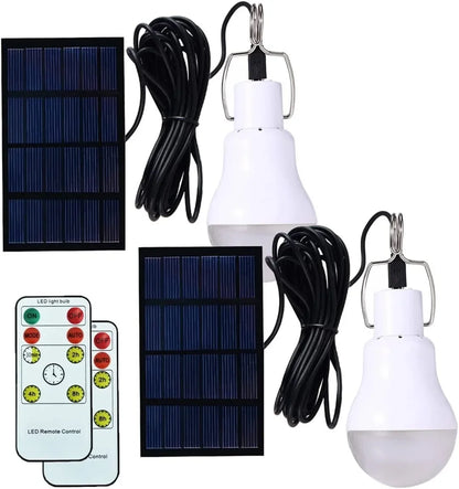 Panou solar cu bec LED