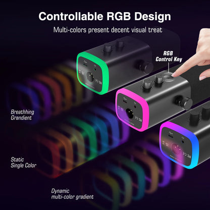 Microfon dinamic USB