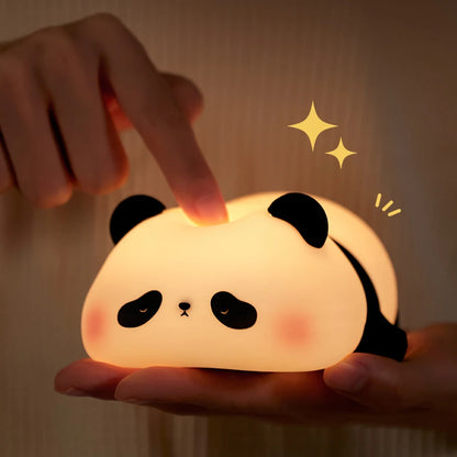 Panda-Silikonlampe