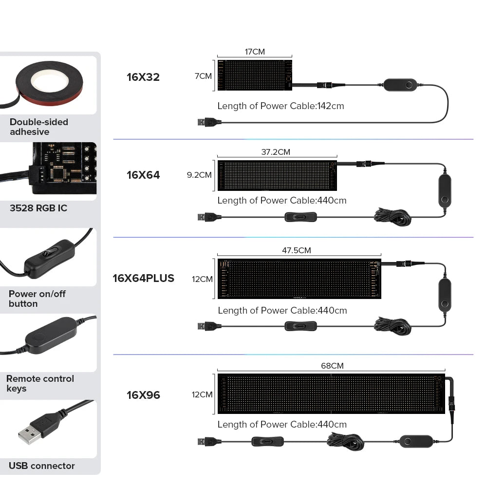 Ecran Pixel USB